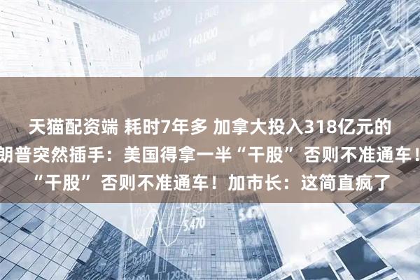 天猫配资端 耗时7年多 加拿大投入318亿元的跨国大桥完工在即 特朗普突然插手：美国得拿一半“干股” 否则不准通车！加市长：这简直疯了